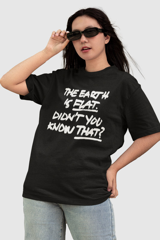 SUGA Flat Earth Oversized T-shirt