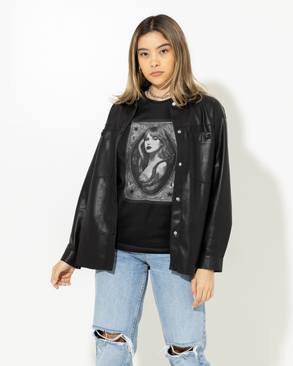 Taylor Swift Portrait Oversized T-shirt